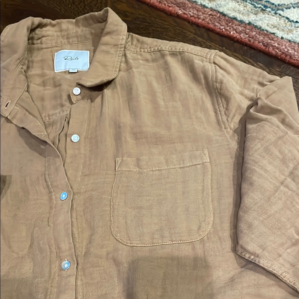 Rails ELLIS SHIRT TOASTED COCONUT - Picture 7 of 10
